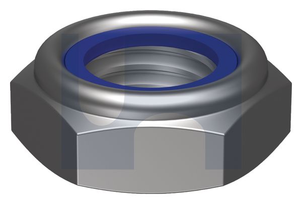 NYLOC THIN HEX NUT Z/P CL04 THIN NYLOC H=12 : M16 thumbnail 5