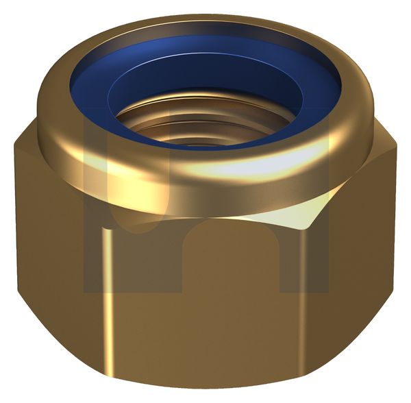 NYLOC HEAVY HEX NUT ZYP CL8 DIN6924 HVY NYLOC:M12 thumbnail 5