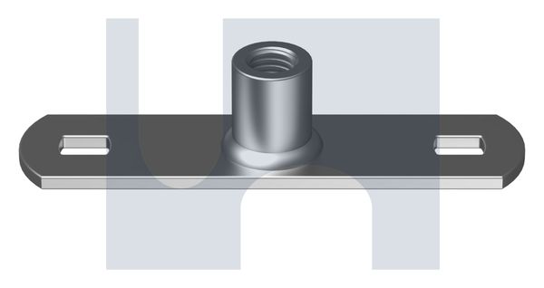 MOUNTING PLATE CENTRE NUT Z/P MOUNT PLATE CENTRE NUT:M12 thumbnail 5