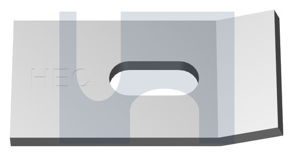 TILT PANEL CLIP WITH BEND HDG PANEL BEND T1: 150X75X10 thumbnail 5