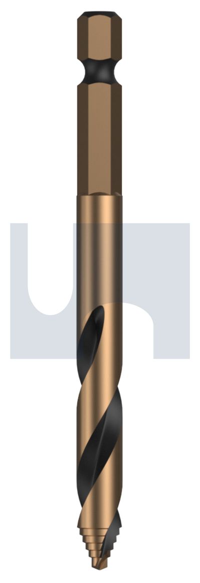 IMPACT STEP TIP DRILL BIT EDGE STEP TIP IMP:   7.5 X  88 thumbnail 5