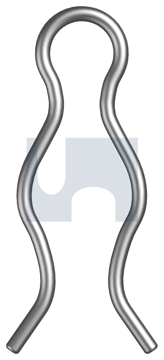 HAIR PIN RETAINER CLIP Z/P HAIR PIN RETAINER CLIP: #5 thumbnail 5