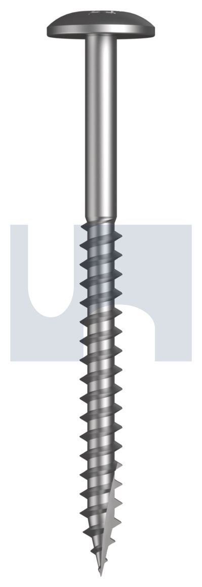TYPE 17 BUTTON HEAD 316 T17 BUTTON SQ:10-12X 60 thumbnail 5