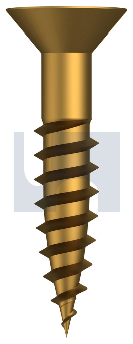COUNTERSUNK WOOD SCREW BRASS WOOD CSK SL: #06 X 3/4 thumbnail 5