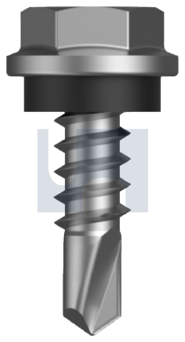 METAL SDS HEX HEAD + WASHER BI-316 MET SEAL HX:10-16X 16 thumbnail 5