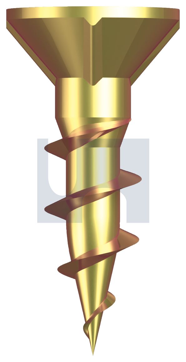 CHIPBOARD CSK RIBBED ZYP WOOD CSKR PH: 8-09X 16 thumbnail 5