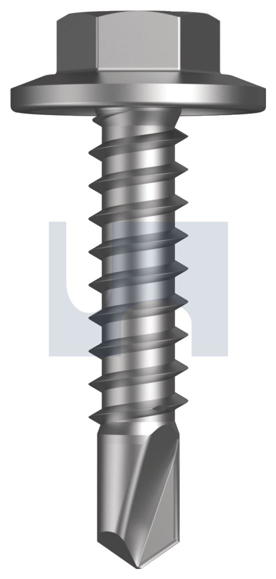METAL SDS FLANGED HEX HEAD CL4 MET FLG HX:12-14X 25 thumbnail 5