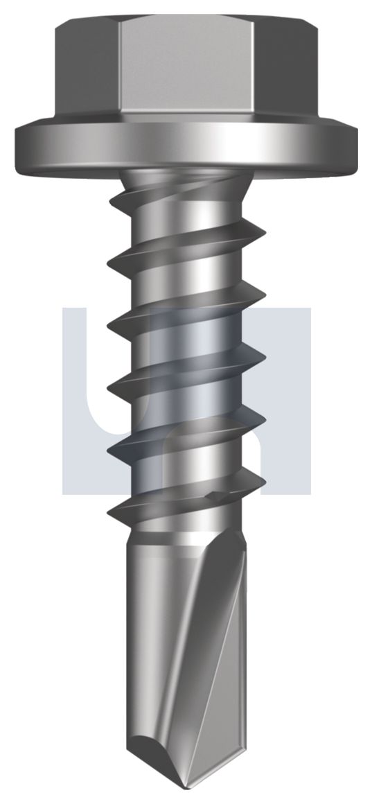 METAL SDS FLANGED HEX HEAD CL4 MET FLG HX:14-10X 25 thumbnail 5