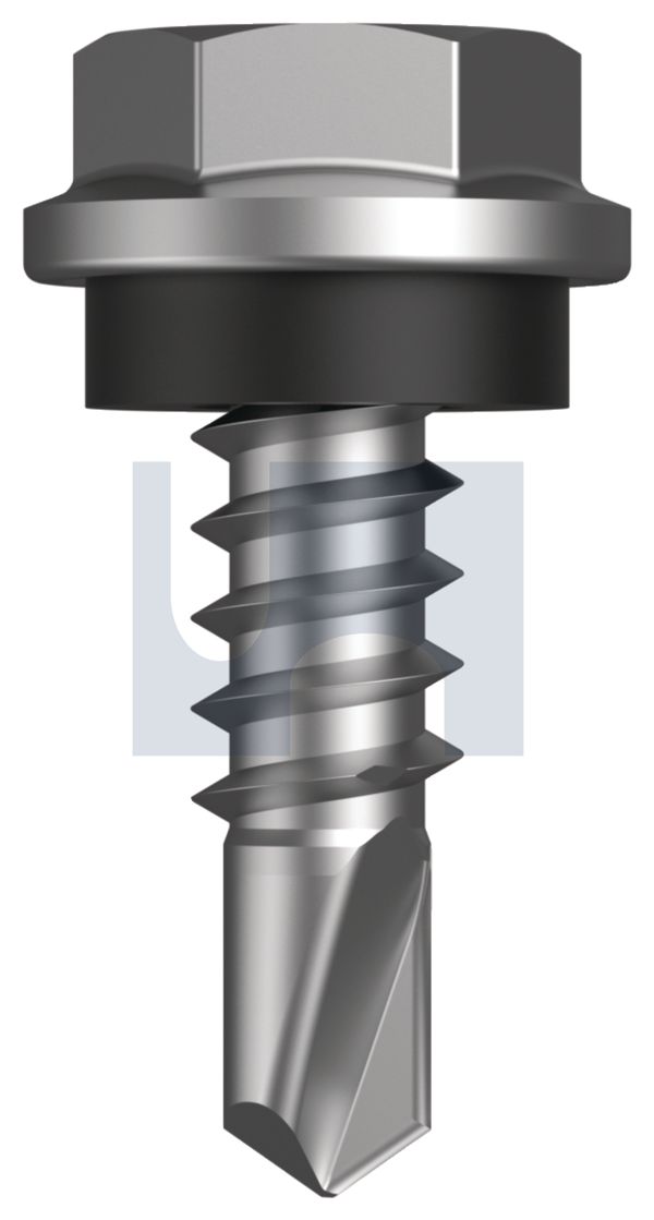METAL SDS HEX HEAD + WASHER CL4 MET SEAL HX:10-16X 16 thumbnail 5