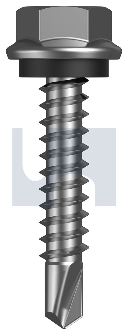 BDX METAL SDS HEX HEAD+WASHER X9 MET SEAL HX:10-16X 25 thumbnail 5