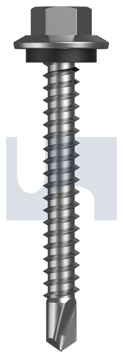 BDX METAL SDS HEX HEAD+WASHER X9 MET SEAL HX:12-14X 45 thumbnail 5