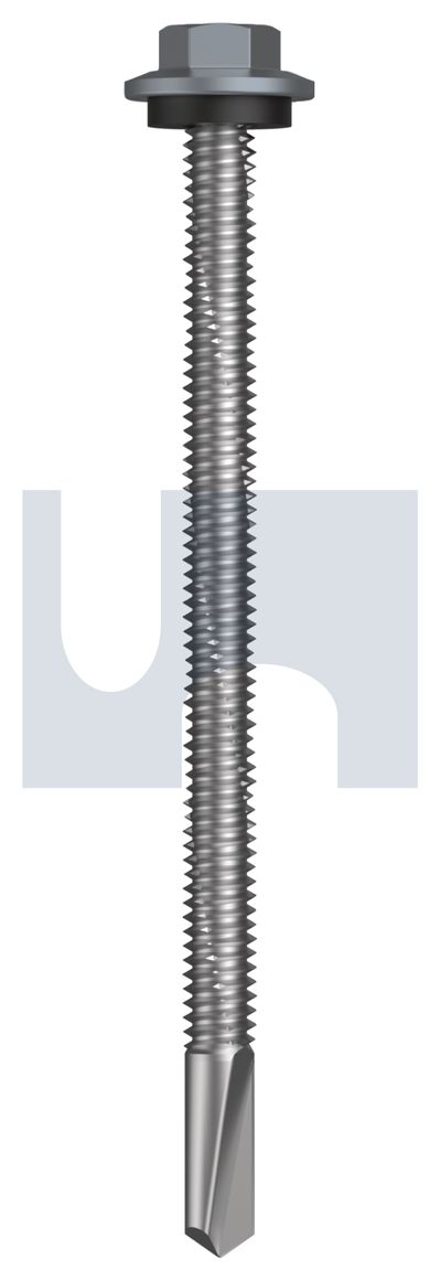 s500 SDS HEX HEAD + WASHER CL4 BA S500 SEAL HX:12-24X 85 thumbnail 5