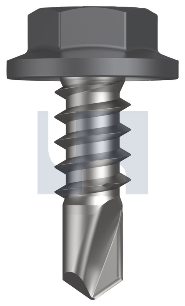 METAL SDS FLANGED HEX HEAD CL4 BA MET FLG HX: 8-18X 12 thumbnail 5