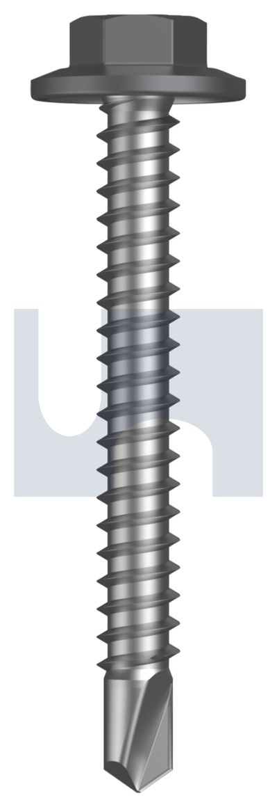 METAL SDS FLANGED HEX HEAD CL4 BA MET FLG HX:12-14X 45 thumbnail 5