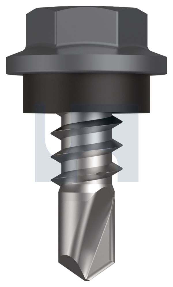 METAL SDS HEX HEAD + WASHER CL4 BA MET SEAL HX: 8-18X 12 thumbnail 5