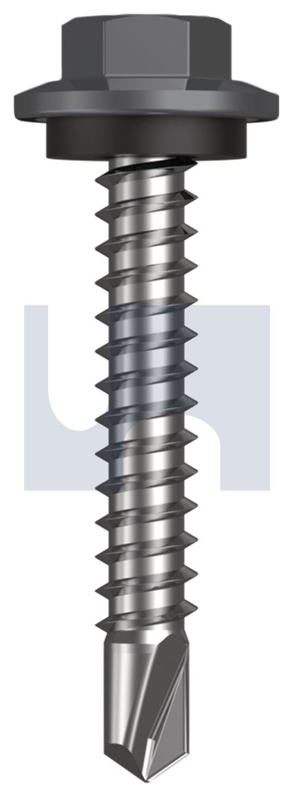 METAL SDS HEX HEAD + WASHER CL4 BA MET SEAL HX:12-14X 35 thumbnail 5
