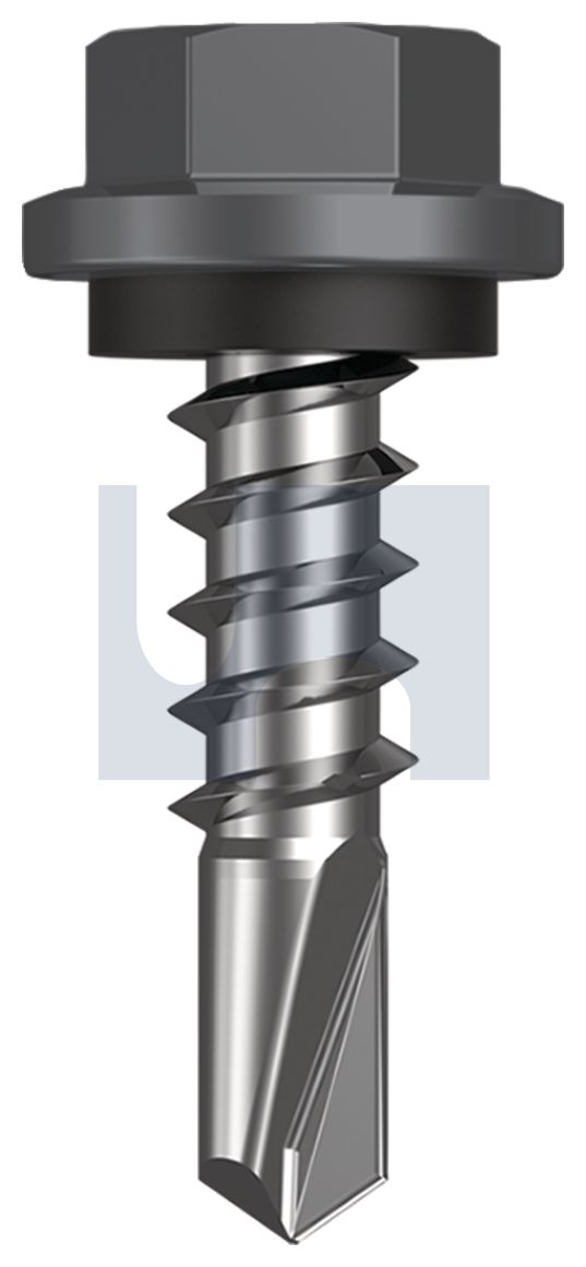 METAL SDS HEX HEAD + WASHER CL4 BA MET SEAL HX:14-10X 25 thumbnail 5