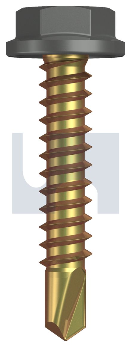 METAL SDS FLANGED HEX HEAD ZYP BA MET FLG HX:10-16X 25 thumbnail 5