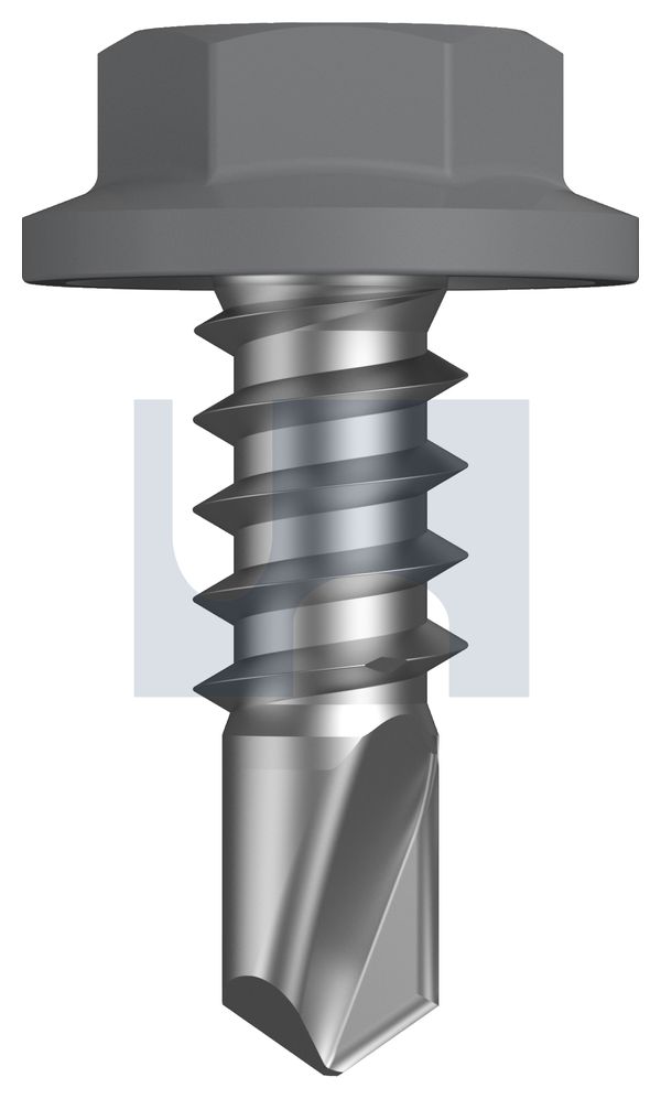 METAL SDS FLANGED HEX HEAD CL4 BG MET FLG HX: 8-18X 12 thumbnail 5