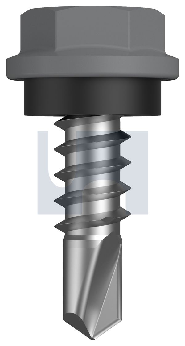 METAL SDS HEX HEAD + WASHER CL4 BG MET SEAL HX:10-16X 16 thumbnail 5