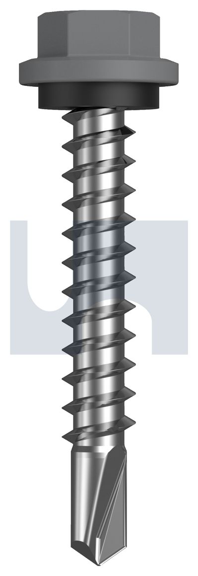 METAL SDS HEX HEAD + WASHER CL4 BG MET SEAL HX:14-10X 42 thumbnail 5