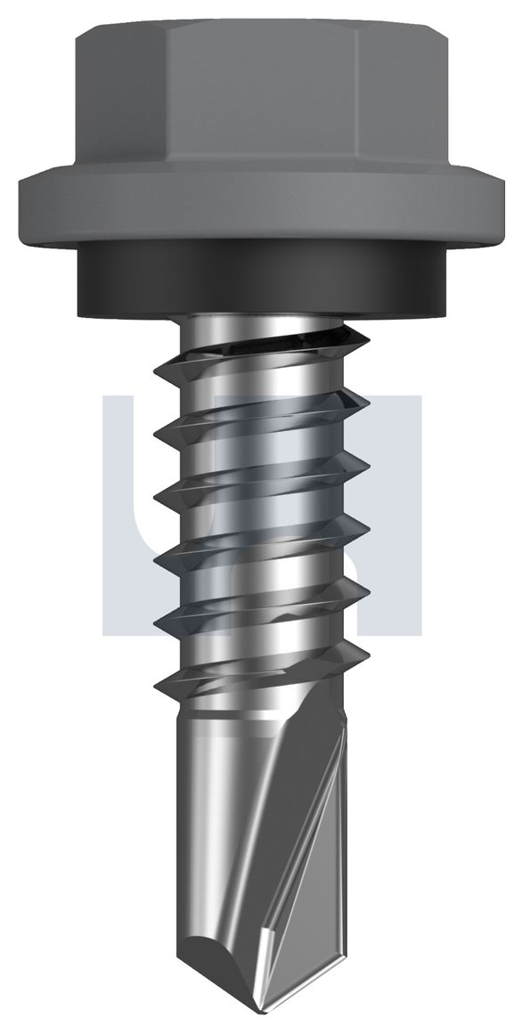 METAL SDS HEX HEAD + WASHER CL4 BG MET SEAL HX:14-14X 22 thumbnail 5