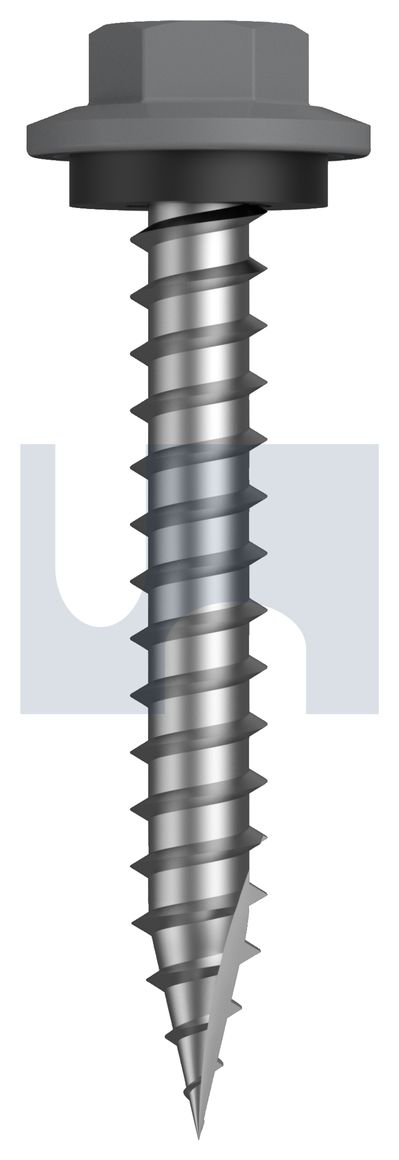 TYPE 17 HEX HEAD + WASHER CL4 BG T17 SEAL HX:12-11X 40 thumbnail 5