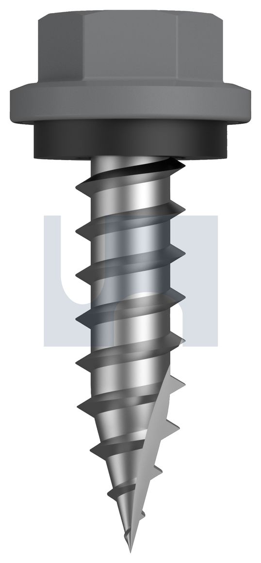 TYPE 17 HEX HEAD + WASHER CL4 BG T17 SEAL HX:14-10X 25 thumbnail 5