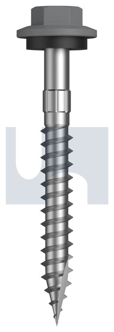 TYPE 17 HEX HEAD + WASHER CL4 BG T17 SEAL HX S:12-11X 50 thumbnail 5