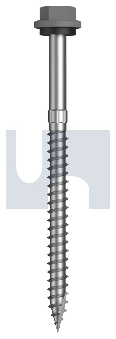 TYPE 17 HEX HEAD + WASHER CL4 BG T17 SEAL HX S:14-10X 90 thumbnail 5