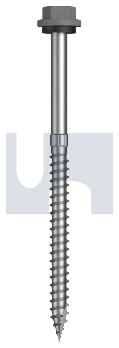 TYPE 17 HEX HEAD + WASHER CL4 BG T17 SEAL HX S:14-10X100 thumbnail 5