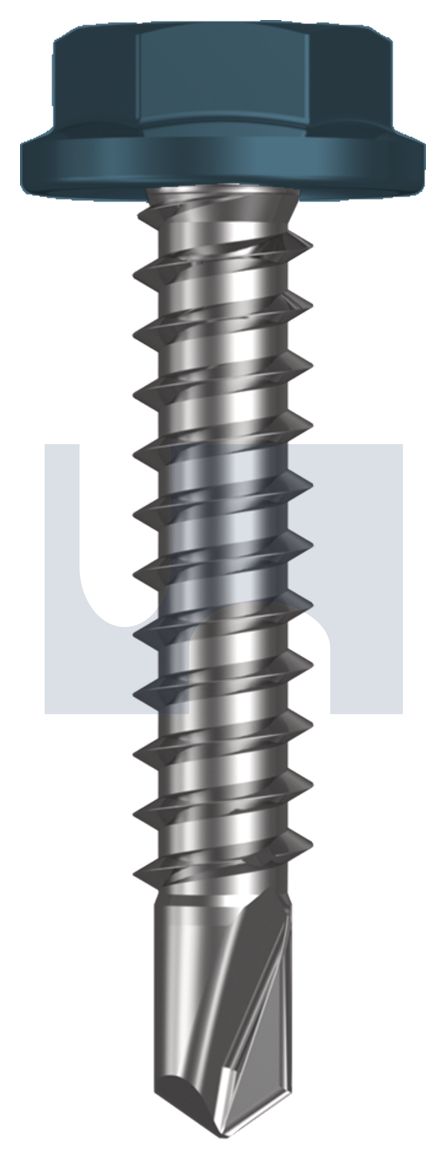 METAL SDS FLANGED HEX HEAD CL4 BR MET FLG HX:10-16X 25 thumbnail 5