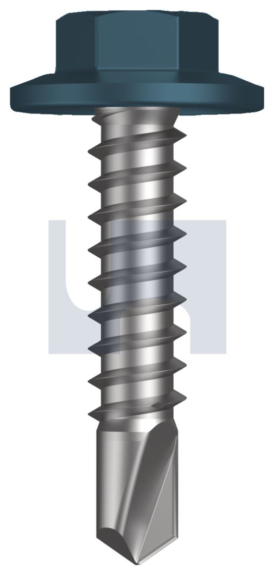 METAL SDS FLANGED HEX HEAD CL4 BR MET FLG HX:12-14X 25 thumbnail 5