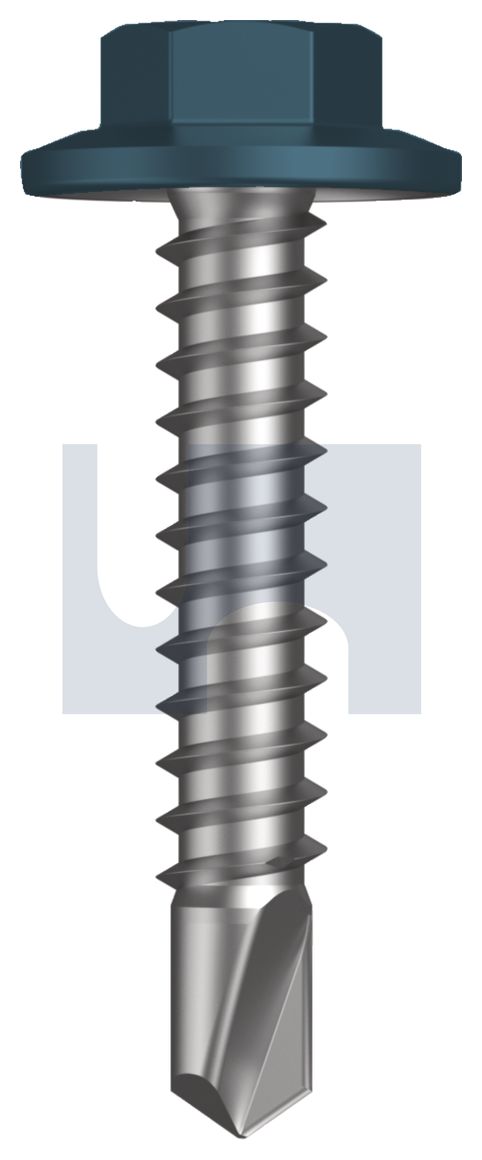 METAL SDS FLANGED HEX HEAD CL4 BR MET FLG HX:12-14X 30 thumbnail 5