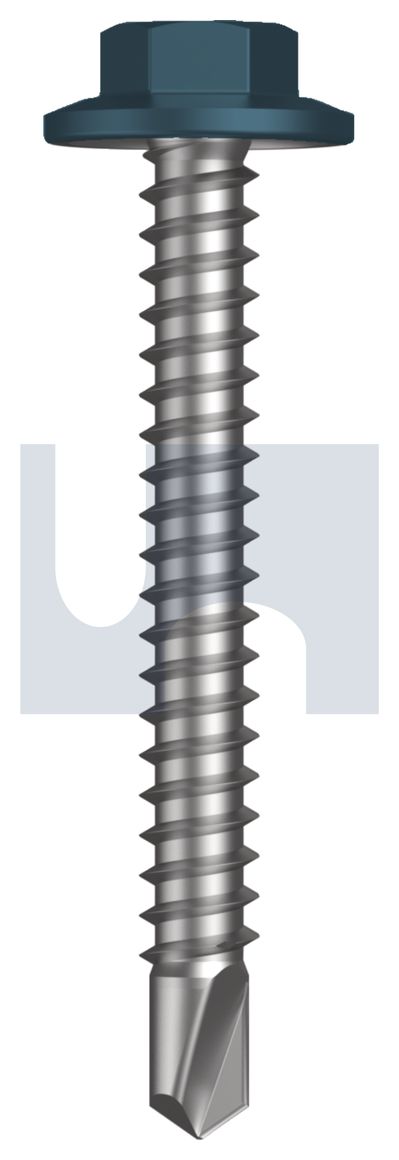 METAL SDS FLANGED HEX HEAD CL4 BR MET FLG HX:12-14X 45 thumbnail 5