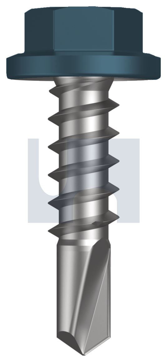 METAL SDS FLANGED HEX HEAD CL4 BR MET FLG HX:14-10X 25 thumbnail 5