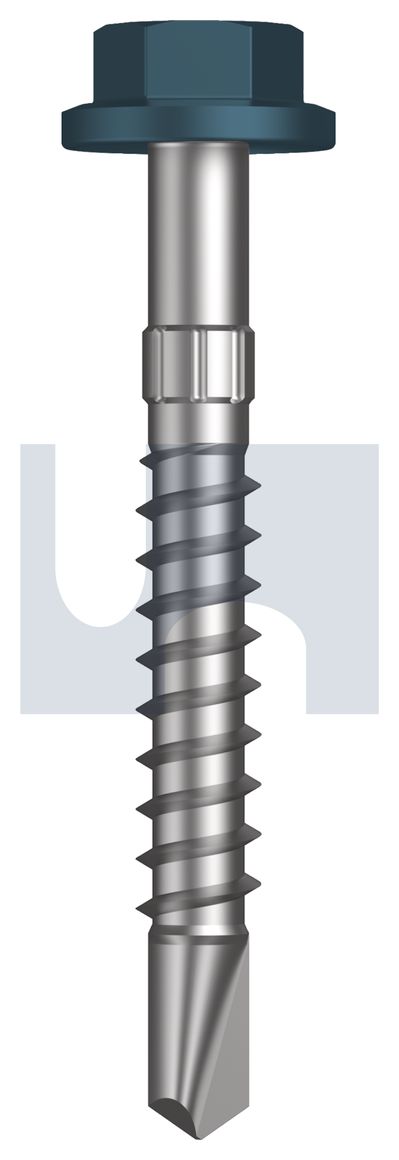 METAL SDS FLG HEX HEAD CL4 BR MET FLG HX S:14-10X 75 thumbnail 5