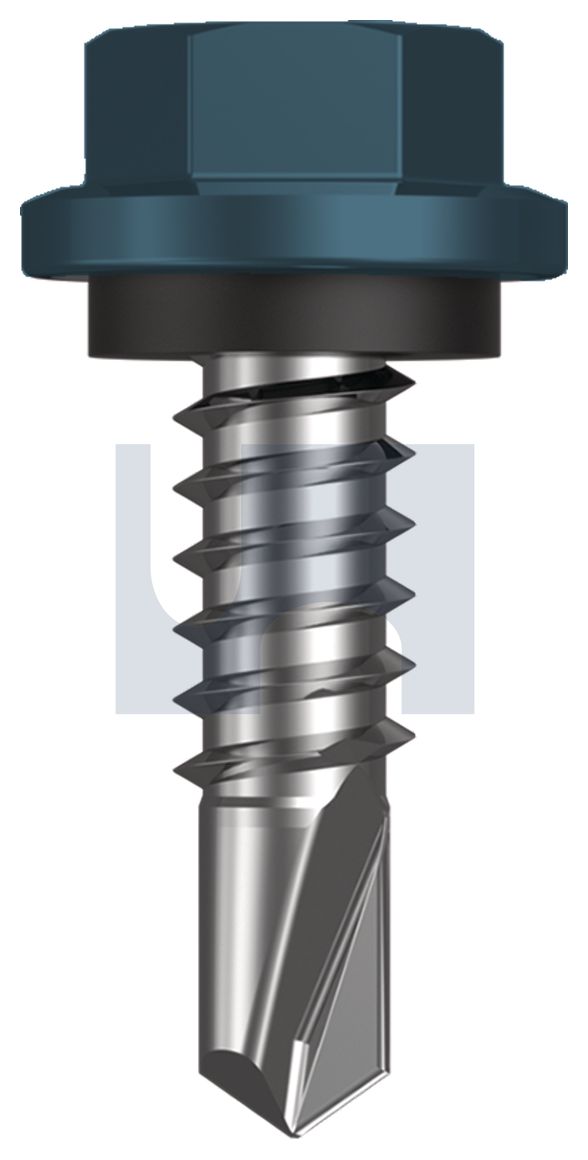 METAL SDS HEX HEAD + WASHER CL4 BR MET SEAL HX:14-14X 22 thumbnail 5