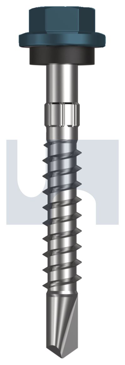 METAL SDS HEX HEAD + WASHER CL4 BR MET SEAL HX S:14-10X 50 thumbnail 5