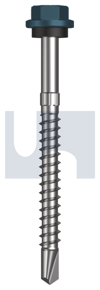METAL SDS HEX HEAD + WASHER CL4 BR MET SEAL HX S:14-10X 75 thumbnail 5
