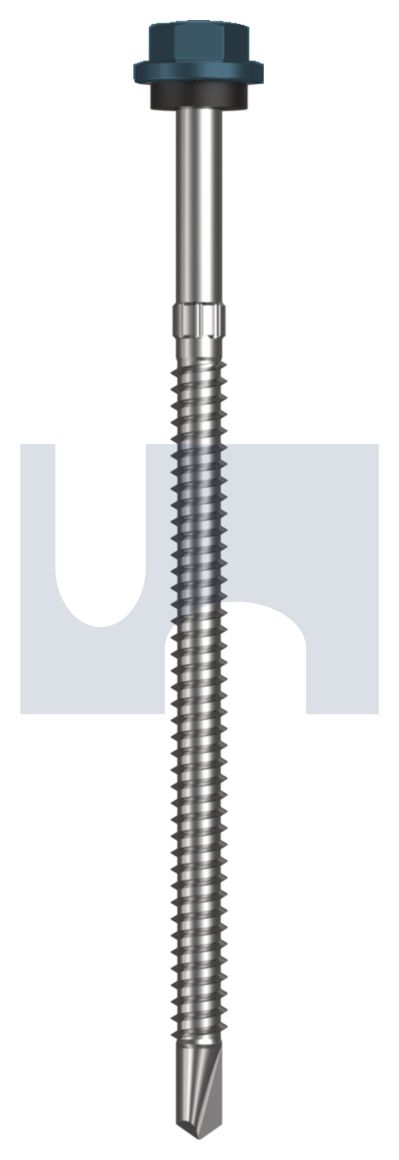 METAL SDS HEX HEAD + WASHER CL4 BR MET SEAL HX S:14-14X115 thumbnail 5