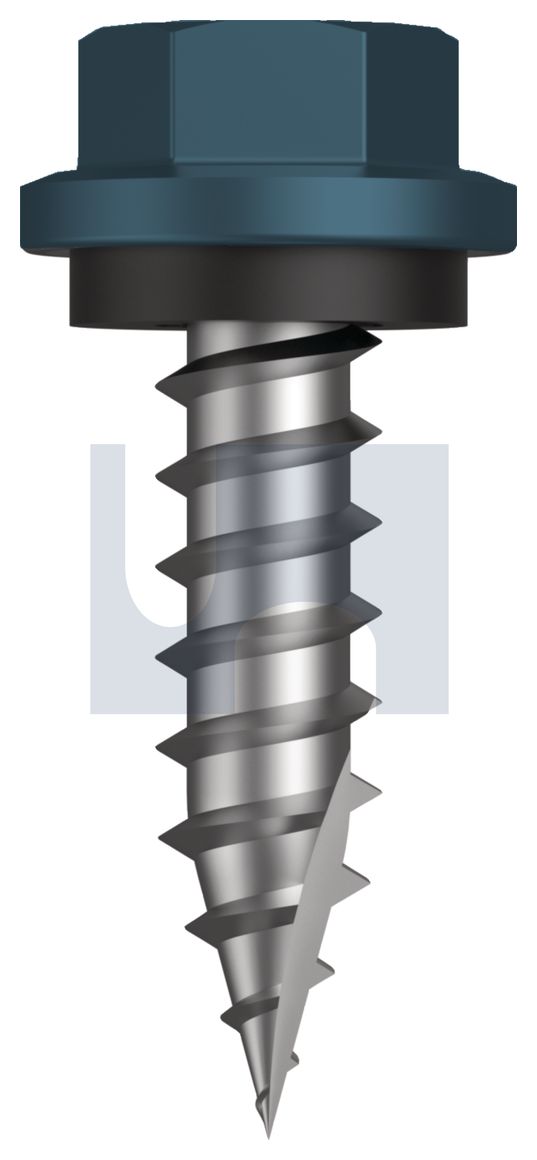 TYPE 17 HEX HEAD + WASHER CL4 BR T17 SEAL HX:14-10X 25 thumbnail 5