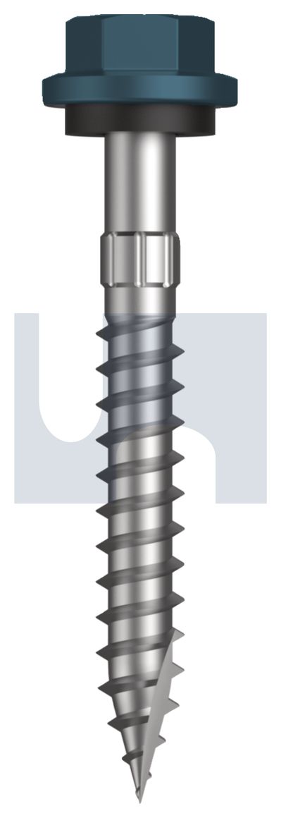 TYPE 17 HEX HEAD + WASHER CL4 BR T17 SEAL HX S:14-10X 50 thumbnail 5