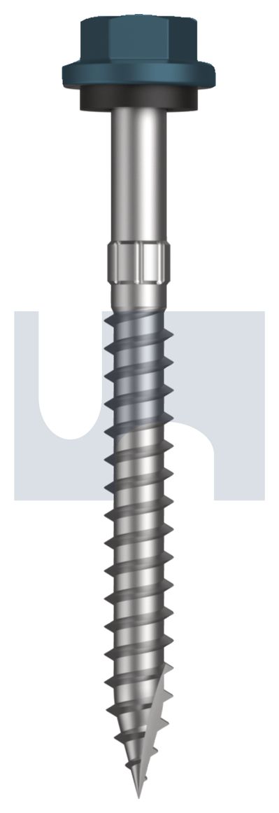 TYPE 17 HEX HEAD + WASHER CL4 BR T17 SEAL HX S:14-10X 65 thumbnail 5