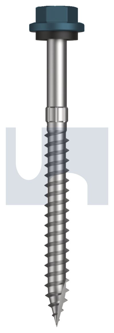 TYPE 17 HEX HEAD + WASHER CL4 BR T17 SEAL HX S:14-10X 75 thumbnail 5