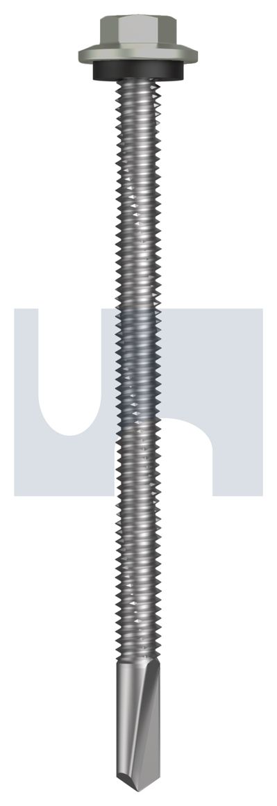 s500 SDS HEX HEAD + WASHER CL4 BU S500 SEAL HX:12-24X 85 thumbnail 5