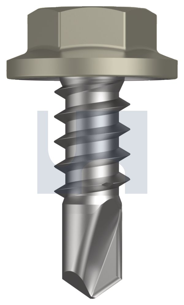METAL SDS FLANGED HEX HEAD CL4 BU MET FLG HX: 8-18X 12 thumbnail 5