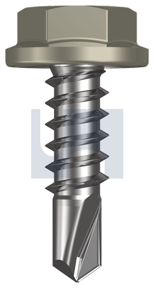 METAL SDS FLANGED HEX HEAD CL4 BU MET FLG HX:10-16X 16 thumbnail 5