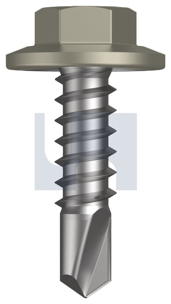 METAL SDS FLANGED HEX HEAD CL4 BU MET FLG HX:12-14X 20 thumbnail 5