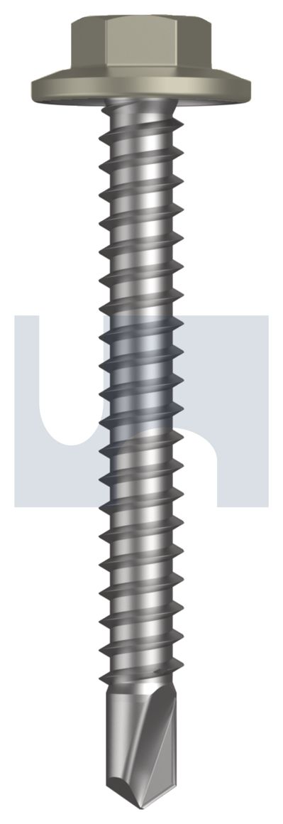 METAL SDS FLANGED HEX HEAD CL4 BU MET FLG HX:12-14X 45 thumbnail 5